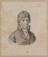 PP 0107b
<br/>
Portret van Willem Bilderdijk (1756-1831)
<br/>
<em>Caspari, Hendrik Willem (1770-1829)</em>